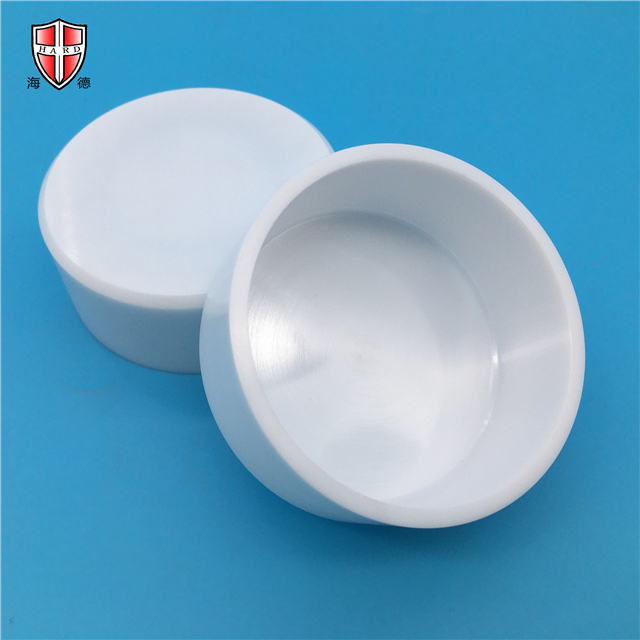 Zirconia Ceramic Crucible With Lid